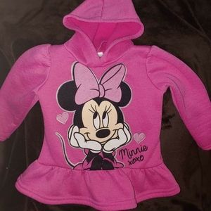 Minnie Mouse sweat shirt, size toddler 3
